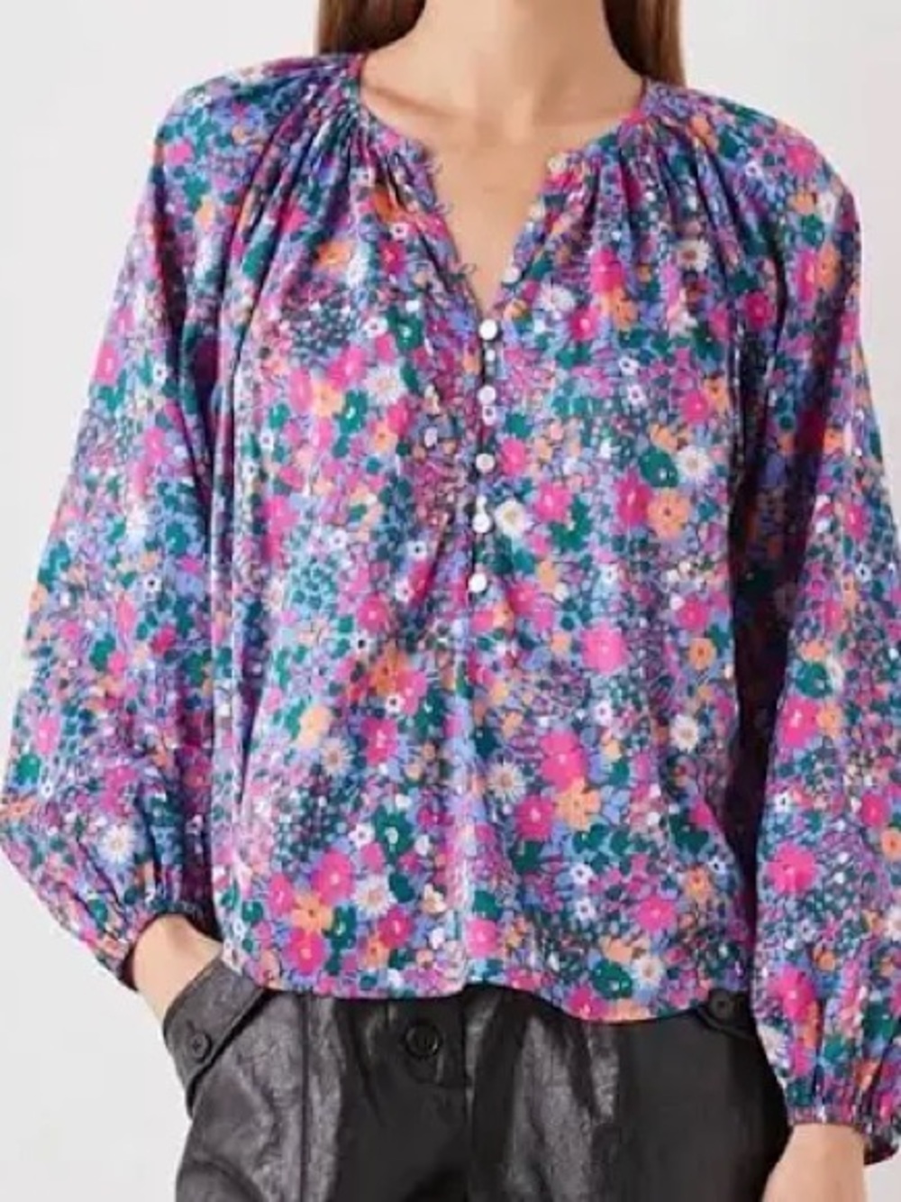 Rails Indi Blouse in Leilani Floral